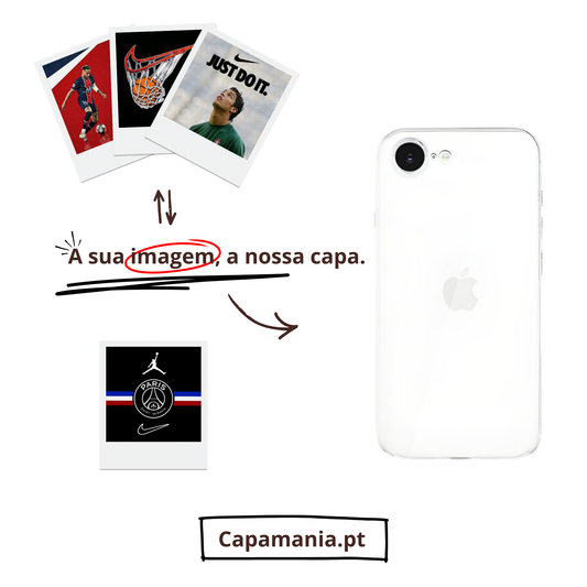 Capas Personalizadas para iPhone (Transparente)