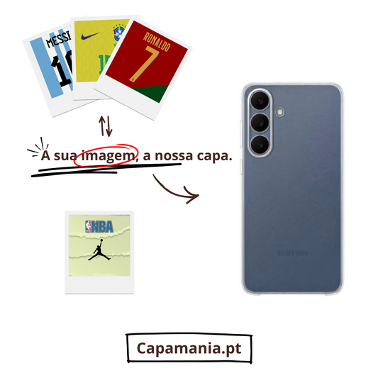 Capas Personalizadas para Samsung (Transparente)