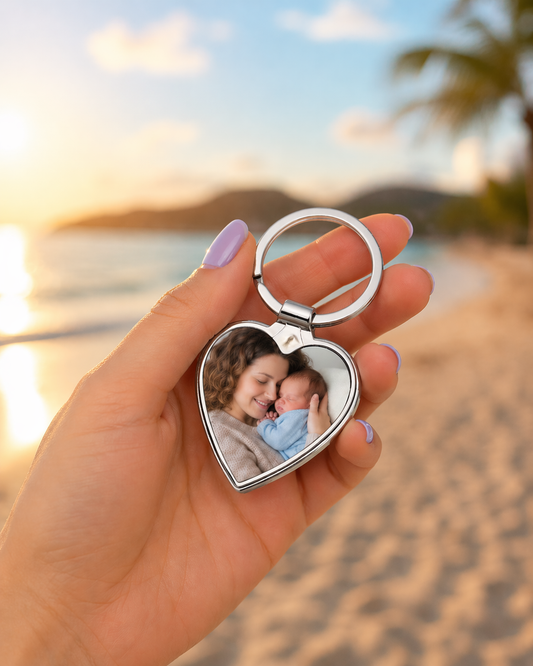 Porta-chaves Love Personalizado 🤎