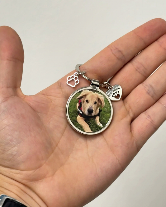 Porta-chaves patudo Personalizado 🐾