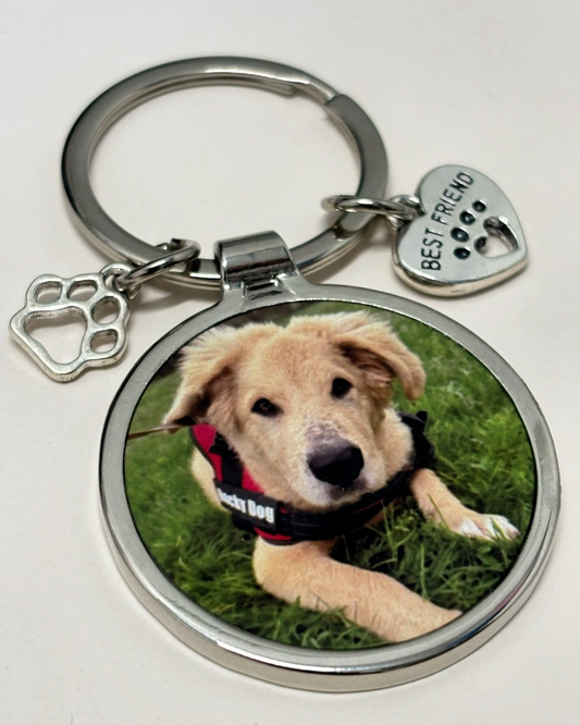 Porta-chaves patudo Personalizado 🐾